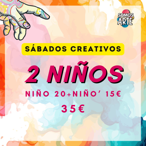 SÁBADOS CREATIVOS - 2 NIÑOS
