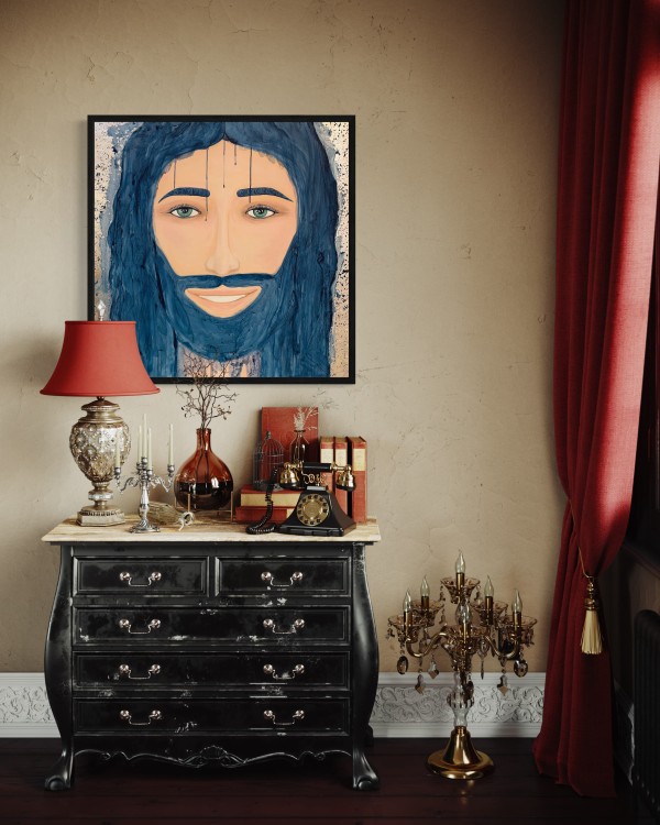 Un abrazo amigo - Impresión sobre lienzo