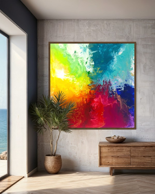 El umbral - Impresión sobre lienzo